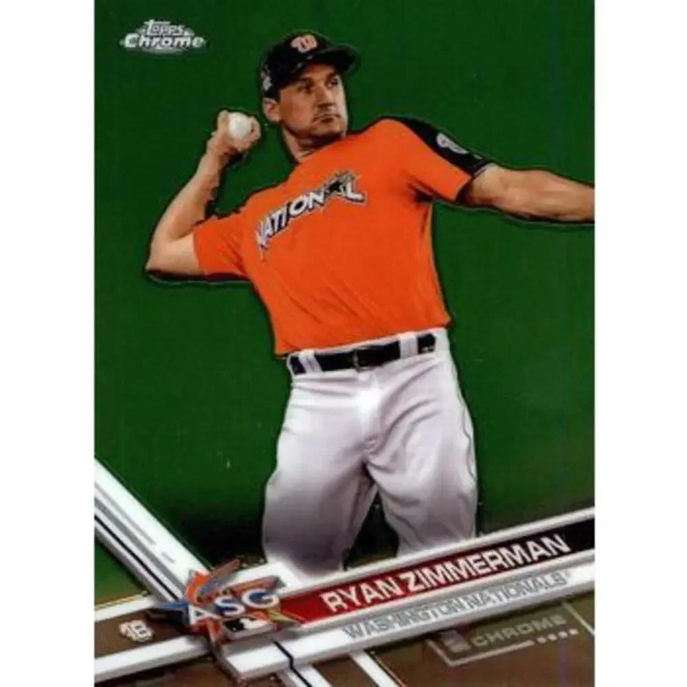 2017 Topps Chrome Update Ryan ZimmermanAS HMT43 Washington Nationals